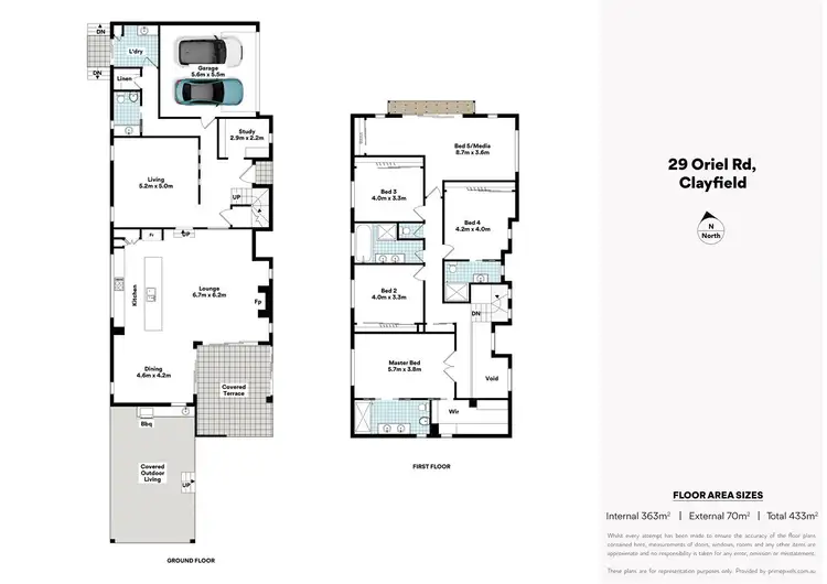 Floorplan of Homely house listing, 29 Oriel Road, Clayfield QLD 4011