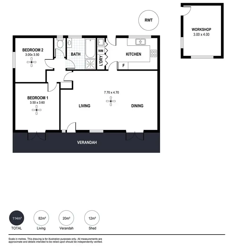 Floorplan of Homely house listing, 74 Whalers Road, Encounter Bay SA 5211