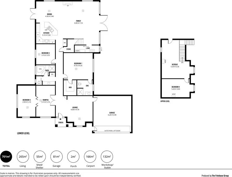 Floorplan of Homely rural property listing, 122 Graeber Road, Charleston SA 5244