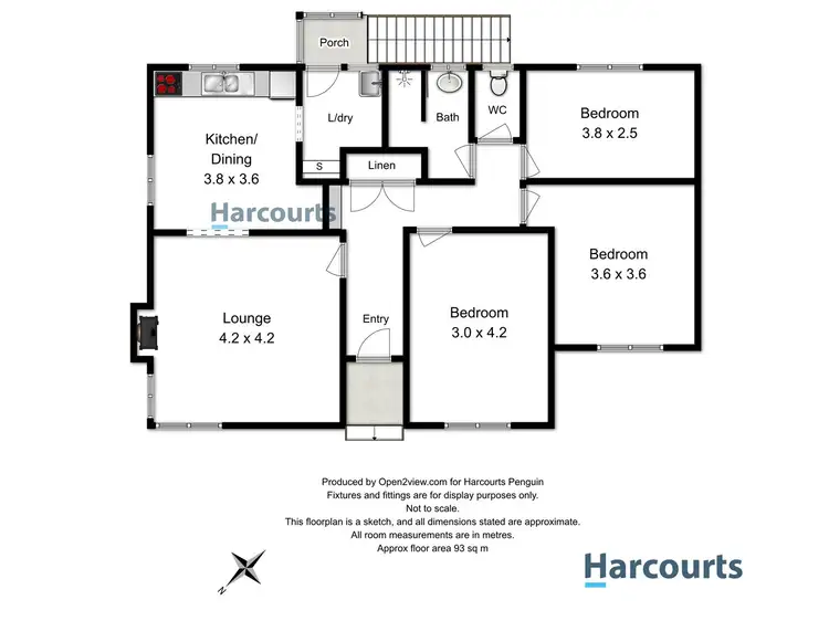 Floorplan of Homely house listing, 9 Wright Street, Shorewell Park TAS 7320
