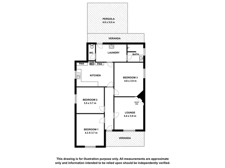 Floorplan of Homely house listing, 46 Wendt Terrace, Tintinara SA 5266