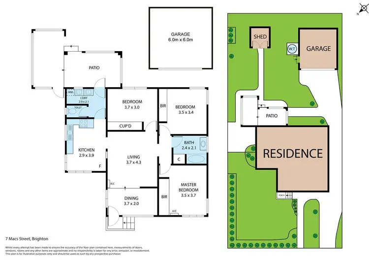 Floorplan of Homely house listing, 7 Macs Street, Brighton QLD 4017