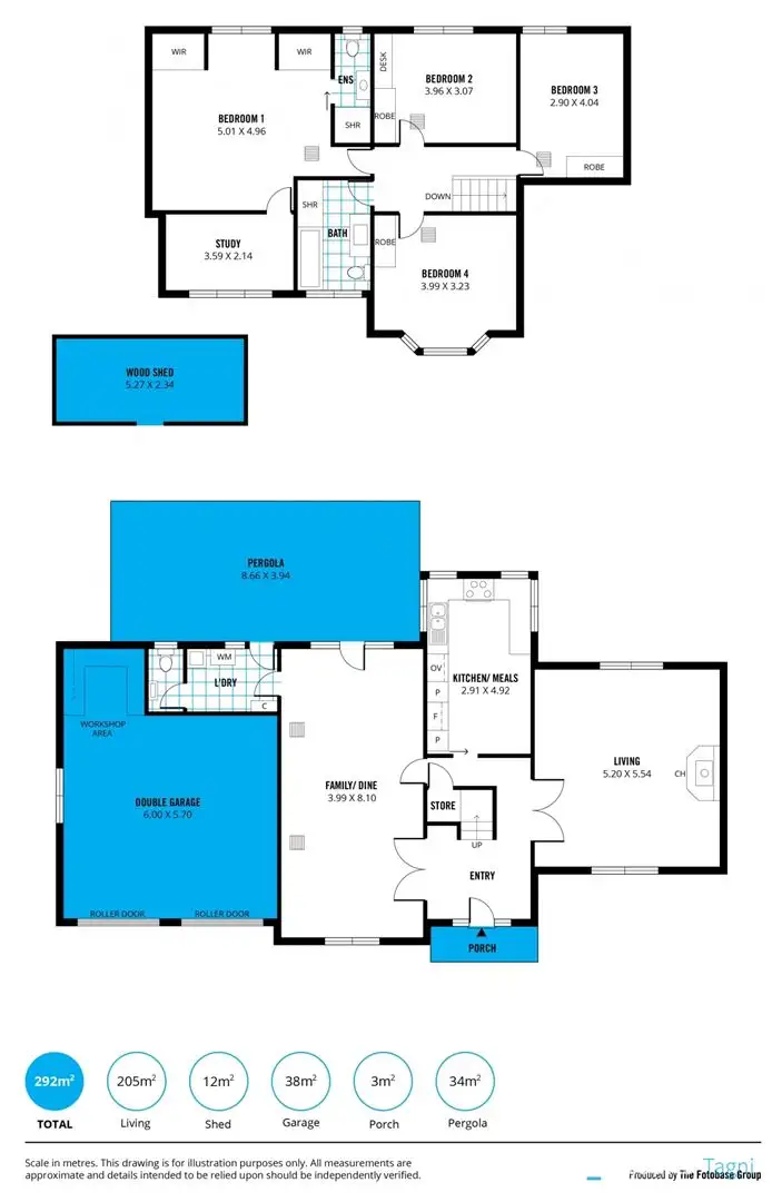 Floorplan of Homely house listing, 20 Morley Street, Flagstaff Hill SA 5159
