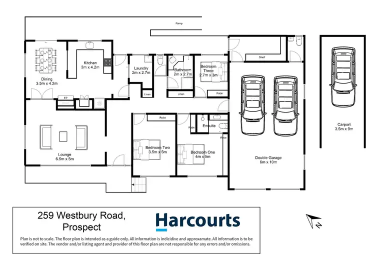 Floorplan of Homely house listing, 259 Westbury Road, Prospect TAS 7250