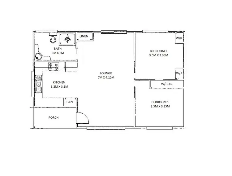 Floorplan of Homely house listing, 73 Main Neerim Road, Drouin VIC 3818