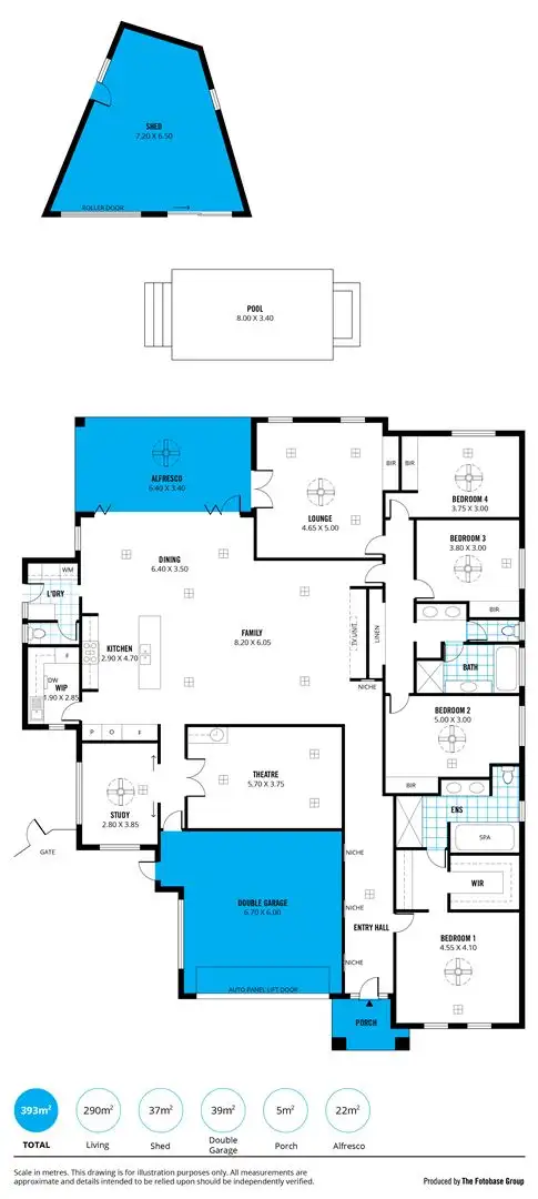 Floorplan of Homely house listing, 50 Ashbourne Avenue, Kingswood SA 5062