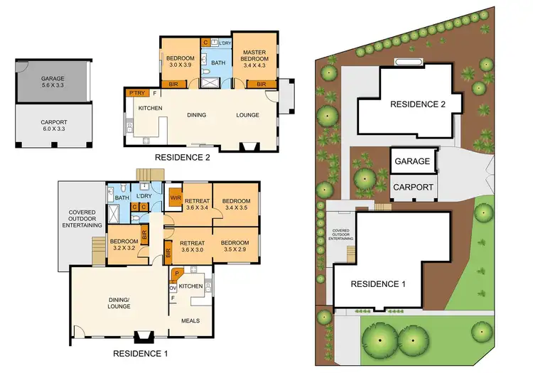 Floorplan of Homely house listing, 22 Manna Court, Ferntree Gully VIC 3156