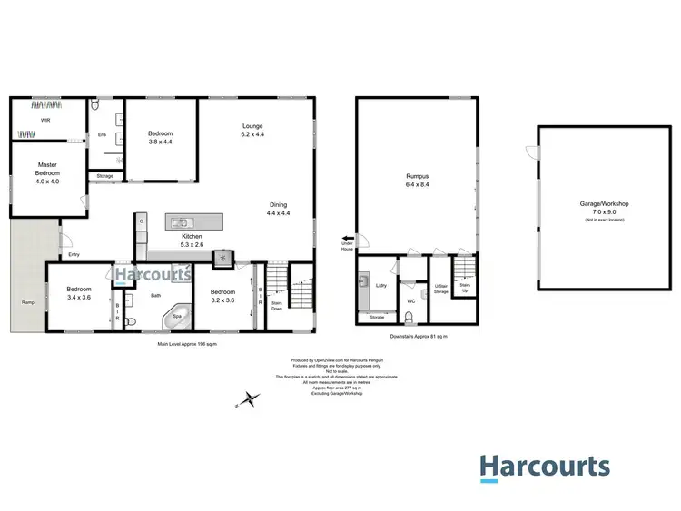 Floorplan of Homely house listing, 14 Bowman Drive, Penguin TAS 7316
