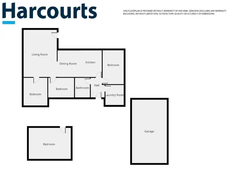 Floorplan of Homely house listing, 14 Edinburgh Road, Edenhope VIC 3318