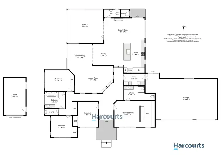 Floorplan of Homely house listing, 18 Maisie Place, Ulverstone TAS 7315