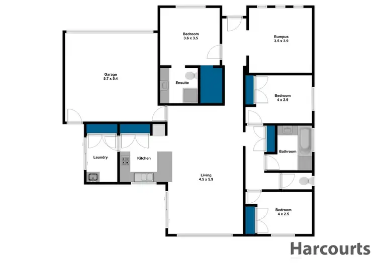 Floorplan of Homely house listing, 40 Woodlawn Boulevard, Yarragon VIC 3823