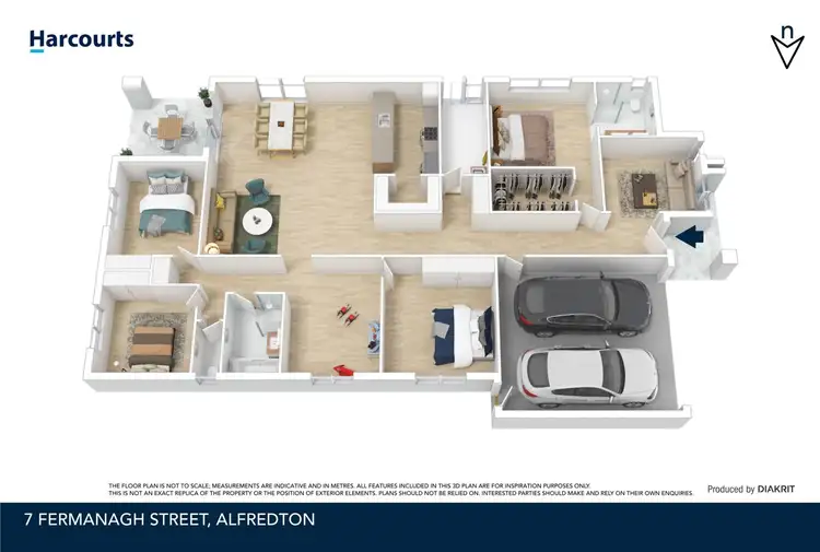 Floorplan of Homely house listing, 7 Fermanagh Street, Alfredton VIC 3350