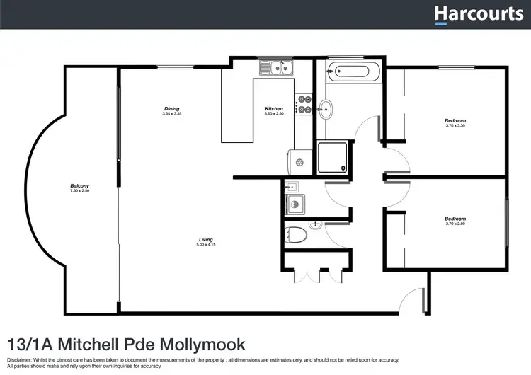 Floorplan of Homely apartment listing, 13/1A Mitchell Parade, Mollymook NSW 2539
