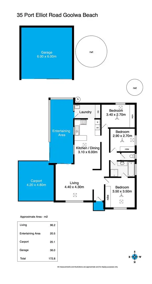 Floorplan of Homely house listing, 35 Port Elliot Road, Goolwa Beach SA 5214