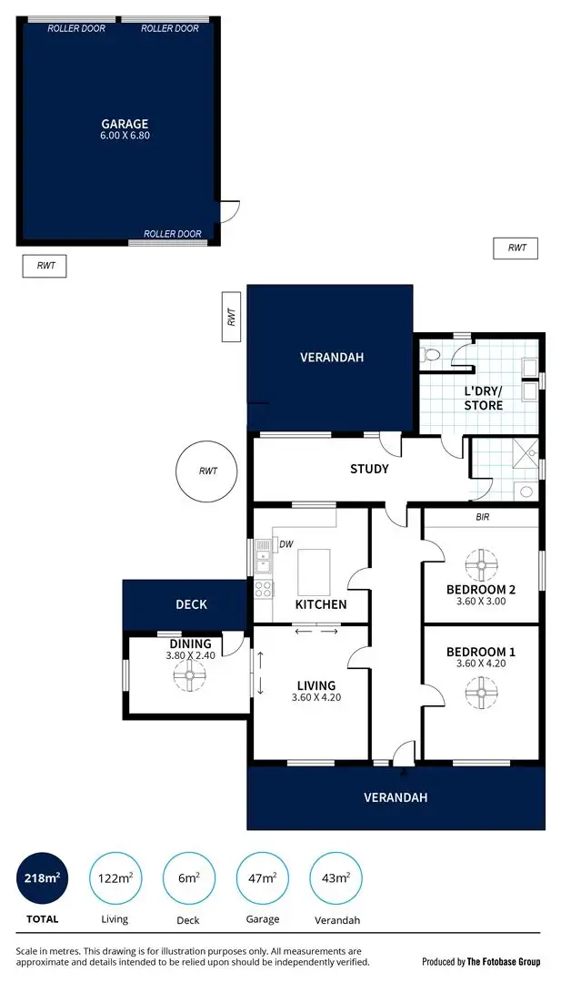 Floorplan of Homely house listing, 21 George Main Road, Victor Harbor SA 5211