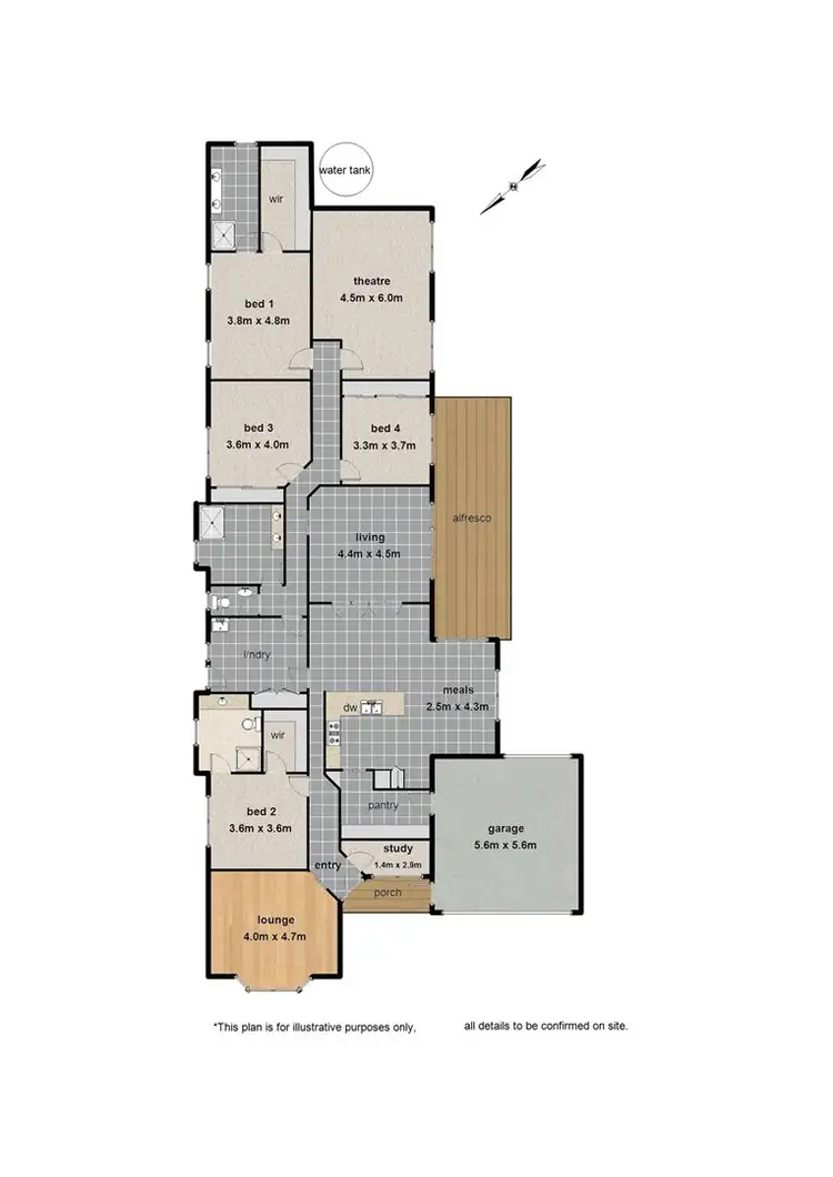 Floorplan of Homely house listing, 68 Fieldstone Blvd, Beaconsfield VIC 3807
