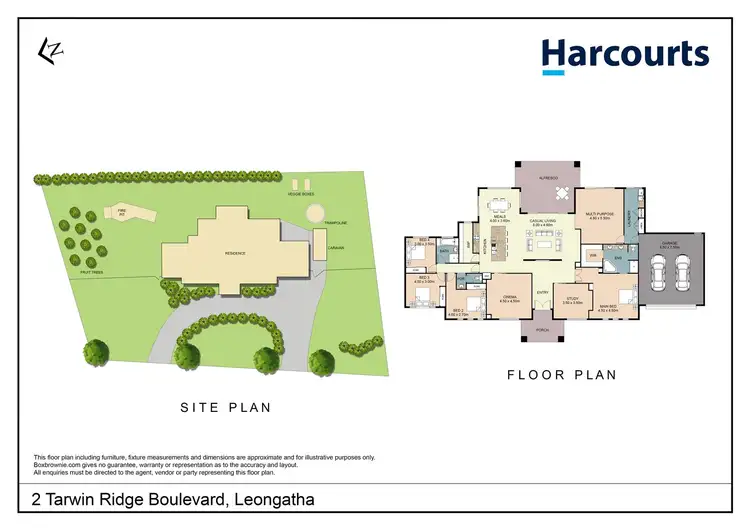 Floorplan of Homely house listing, 2 Tarwin Ridge Boulevard, Leongatha VIC 3953