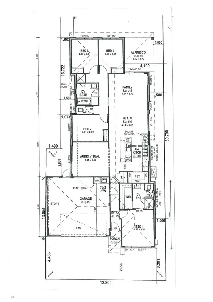 Floorplan of Homely house listing, 9a Huntsville Court, Wanneroo WA 6065