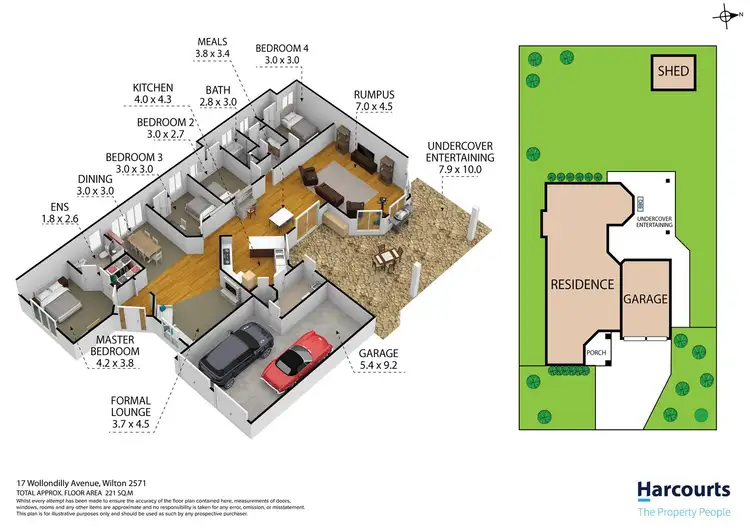 Floorplan of Homely house listing, 17 Wollondilly Avenue, Wilton NSW 2571