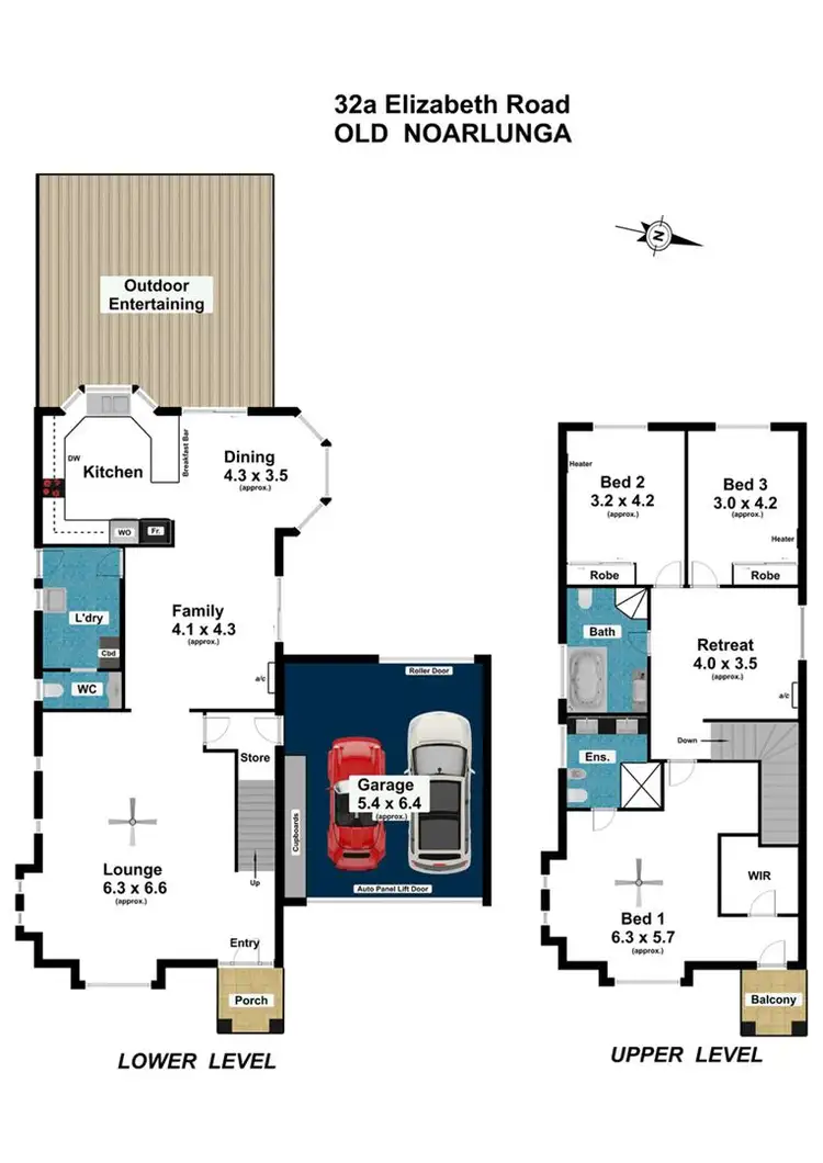 Floorplan of Homely house listing, 32A Elizabeth Street, Old Noarlunga SA 5168