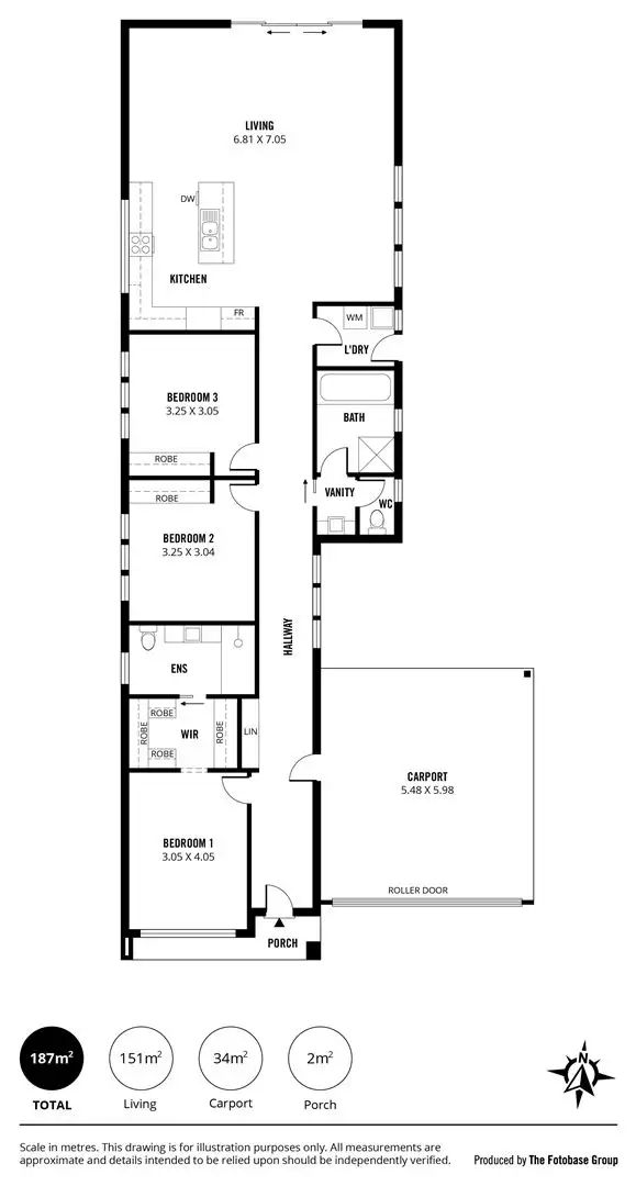 Floorplan of Homely house listing, 17 Clifford Street, South Brighton SA 5048