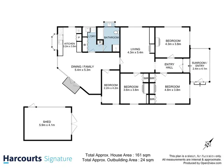 Floorplan of Homely house listing, 54 Swanston Street, New Town TAS 7008