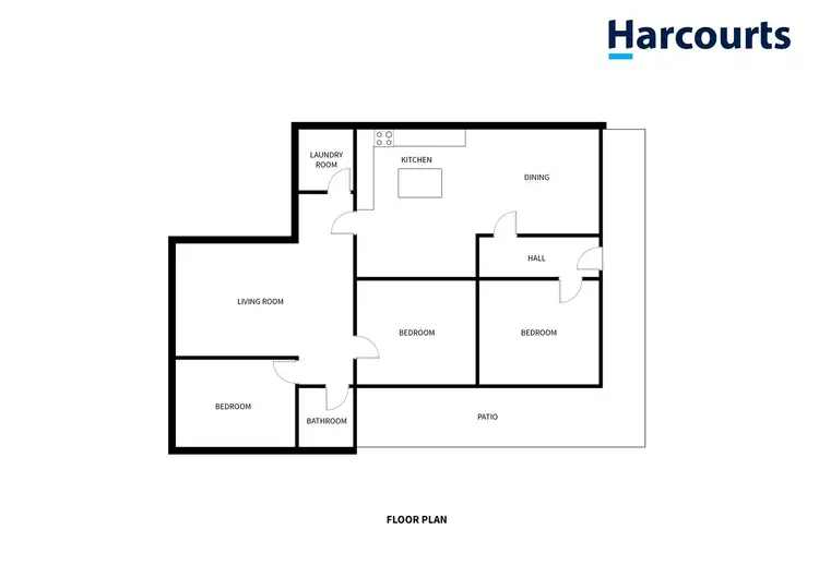 Floorplan of Homely house listing, 20 Wilmoth Avenue, Horsham VIC 3400