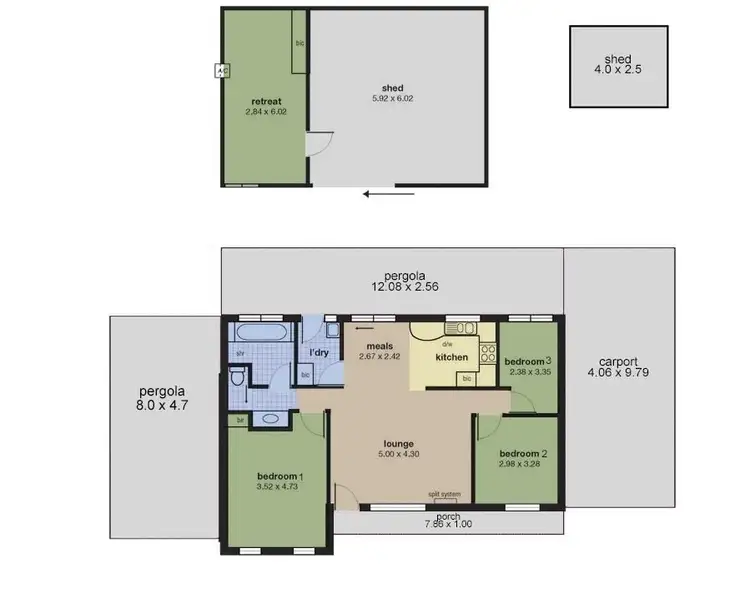Floorplan of Homely house listing, 8 Craig Terrace, Mount Barker SA 5251