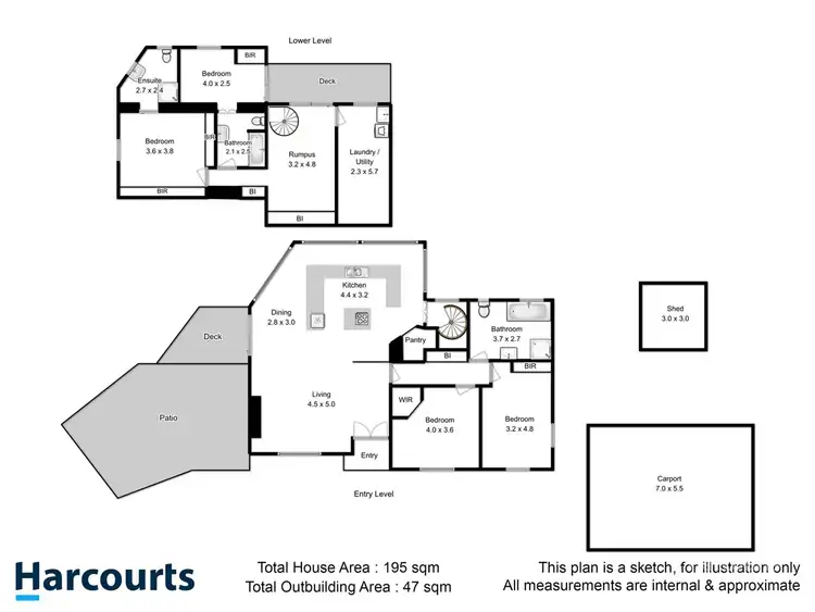 Floorplan of Homely house listing, 4 Smithurst Avenue, South Hobart TAS 7004