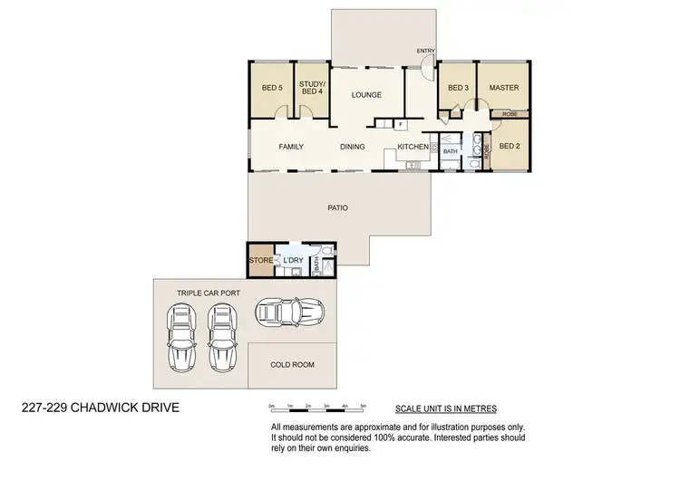 Floorplan of Homely house listing, 227-229 Chadwick Drive, South Maclean QLD 4280