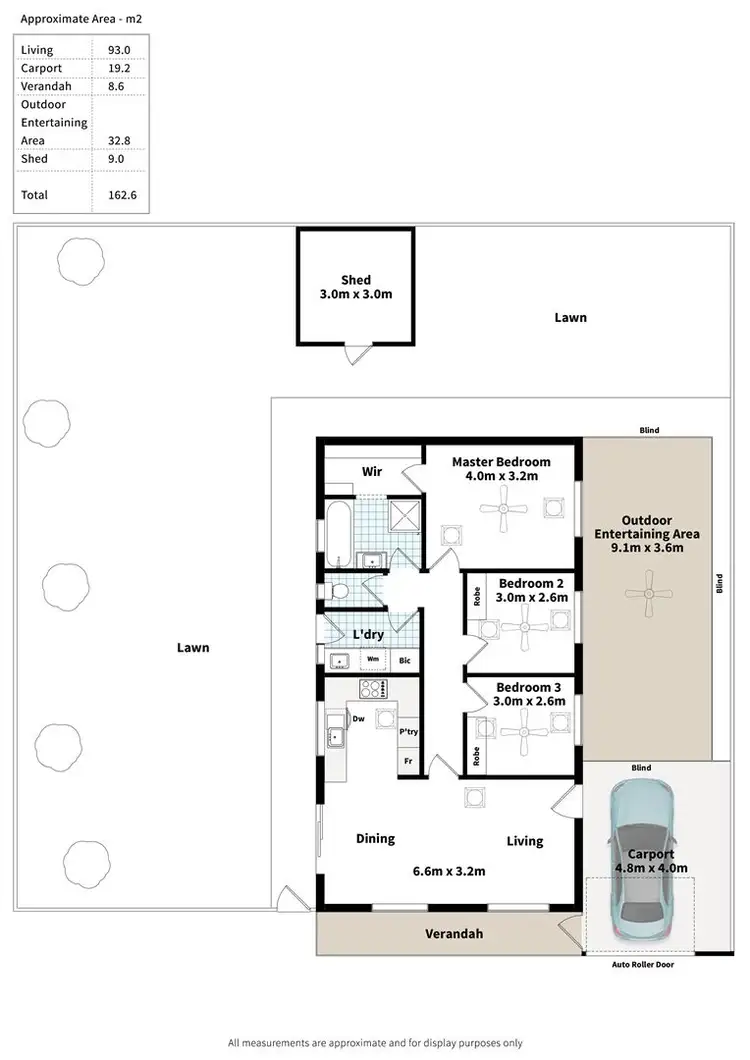 Floorplan of Homely unit listing, 1/127 States Road, Morphett Vale SA 5162