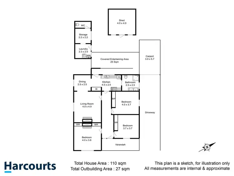 Floorplan of Homely house listing, 24 Chapel Street, Glenorchy TAS 7010