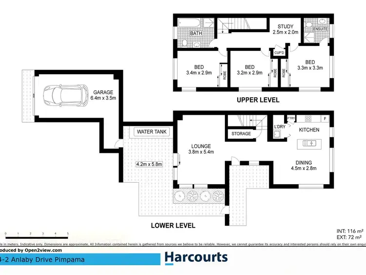 Floorplan of Homely townhouse listing, 4/2 Anlaby Drive, Pimpama QLD 4209
