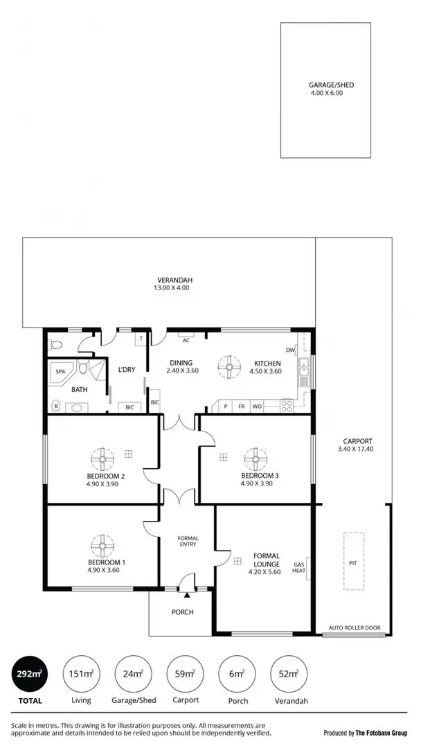 Floorplan of Homely house listing, 33 Muller Road, Hampstead Gardens SA 5086