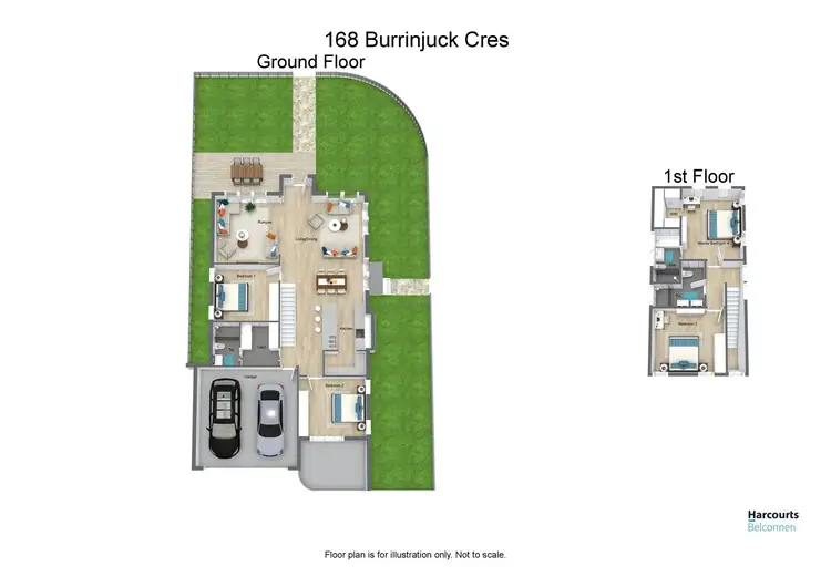 Floorplan of Homely house listing, 168 Burrinjuck Crescent, Duffy ACT 2611