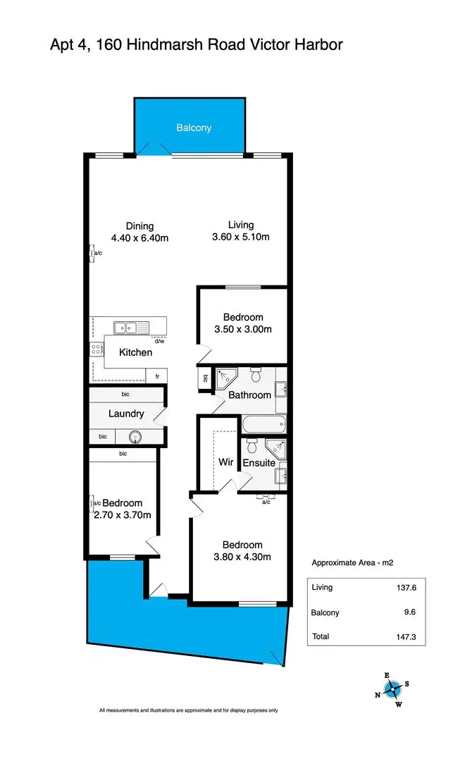 Floorplan of Homely apartment listing, 4/160 Hindmarsh Road, Victor Harbor SA 5211