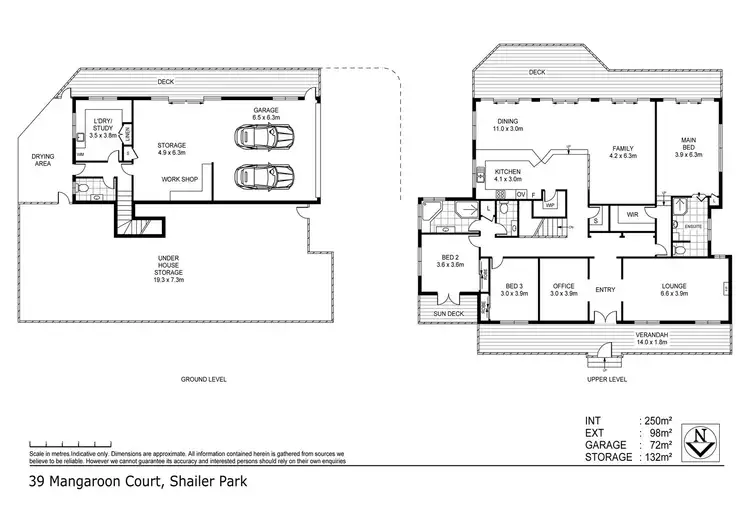 Floorplan of Homely house listing, 39-41 Mangaroon Court, Shailer Park QLD 4128