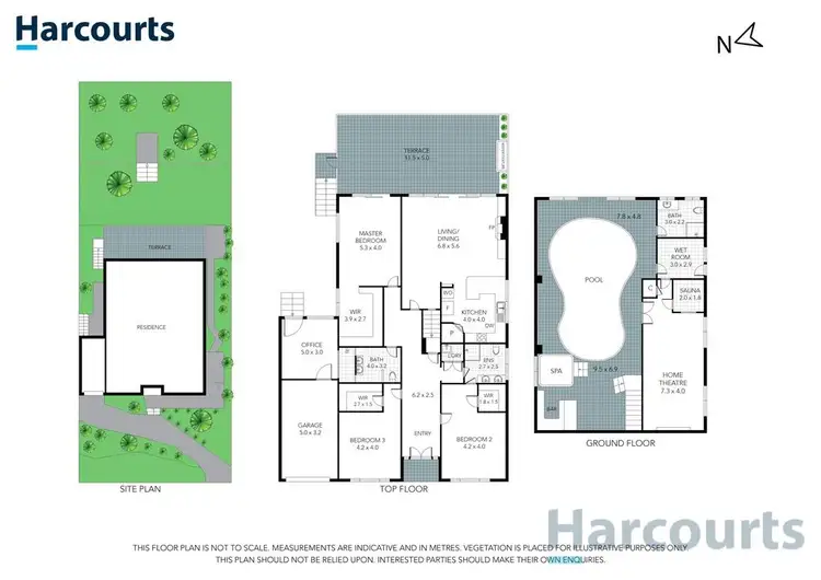 Floorplan of Homely house listing, 34 Roseman Road, Chirnside Park VIC 3116