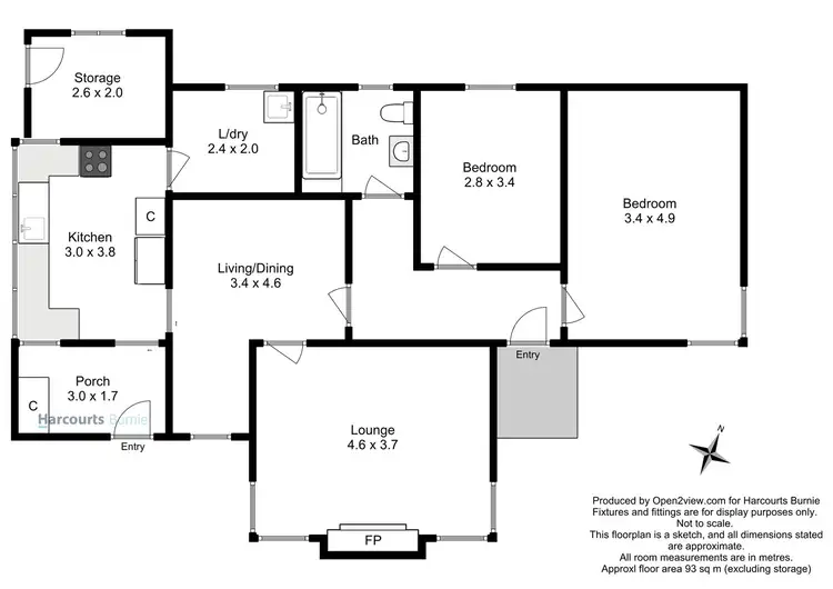 Floorplan of Homely house listing, 8 Brickport Road, Cooee TAS 7320