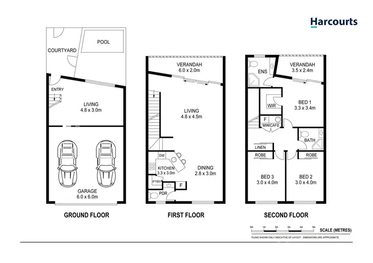 Floorplan of Homely townhouse listing, 5/11 Wattle Avenue, Bongaree QLD 4507