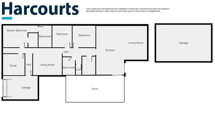 Floorplan of Homely house listing, 8-10 Wannon Avenue, Edenhope VIC 3318