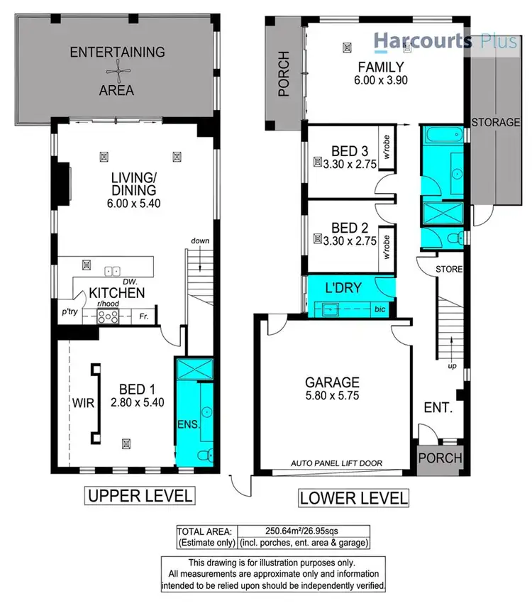 Floorplan of Homely house listing, 20A Karoola Court, Hallett Cove SA 5158