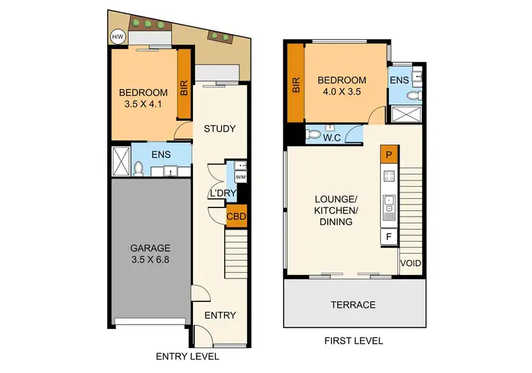 Floorplan of Homely townhouse listing, 3/1824 Ferntree Gully Road, Ferntree Gully VIC 3156