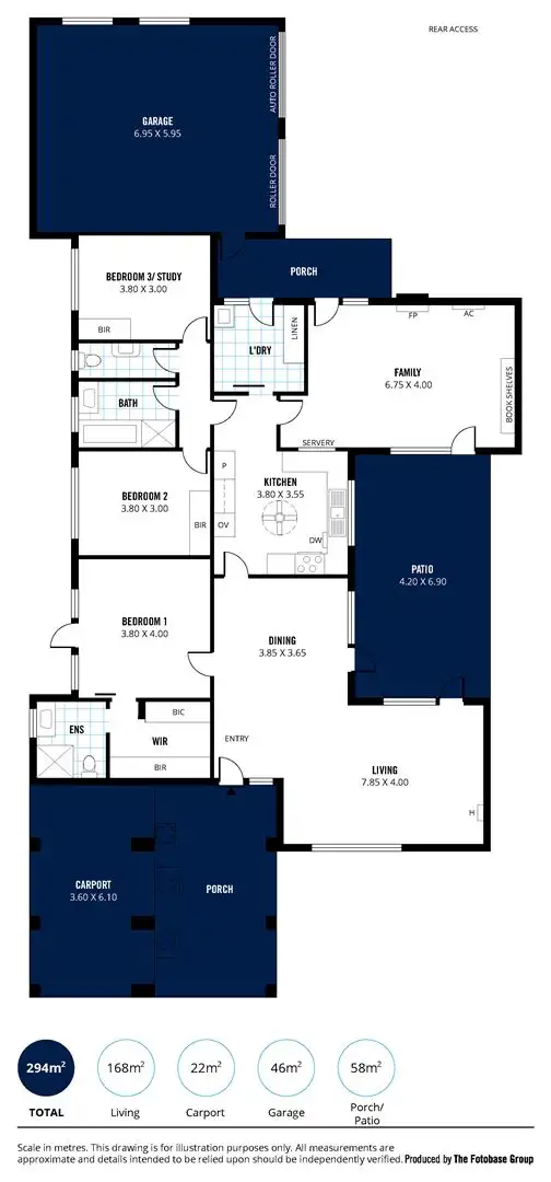 Floorplan of Homely house listing, 5 Nunkeri Avenue, Encounter Bay SA 5211