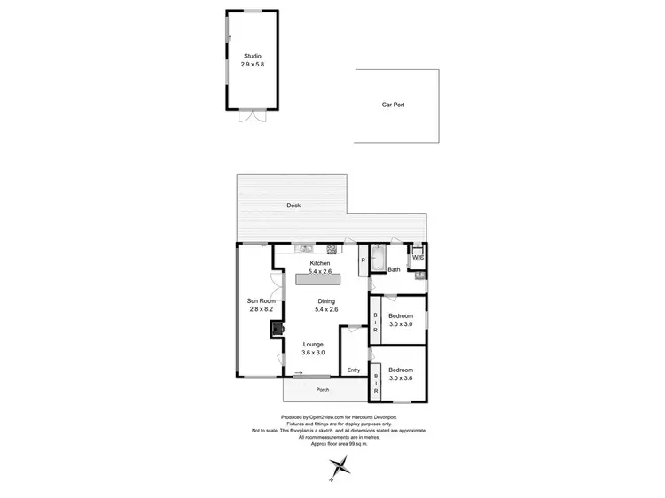 Floorplan of Homely house listing, 108 High Street, Sheffield TAS 7306