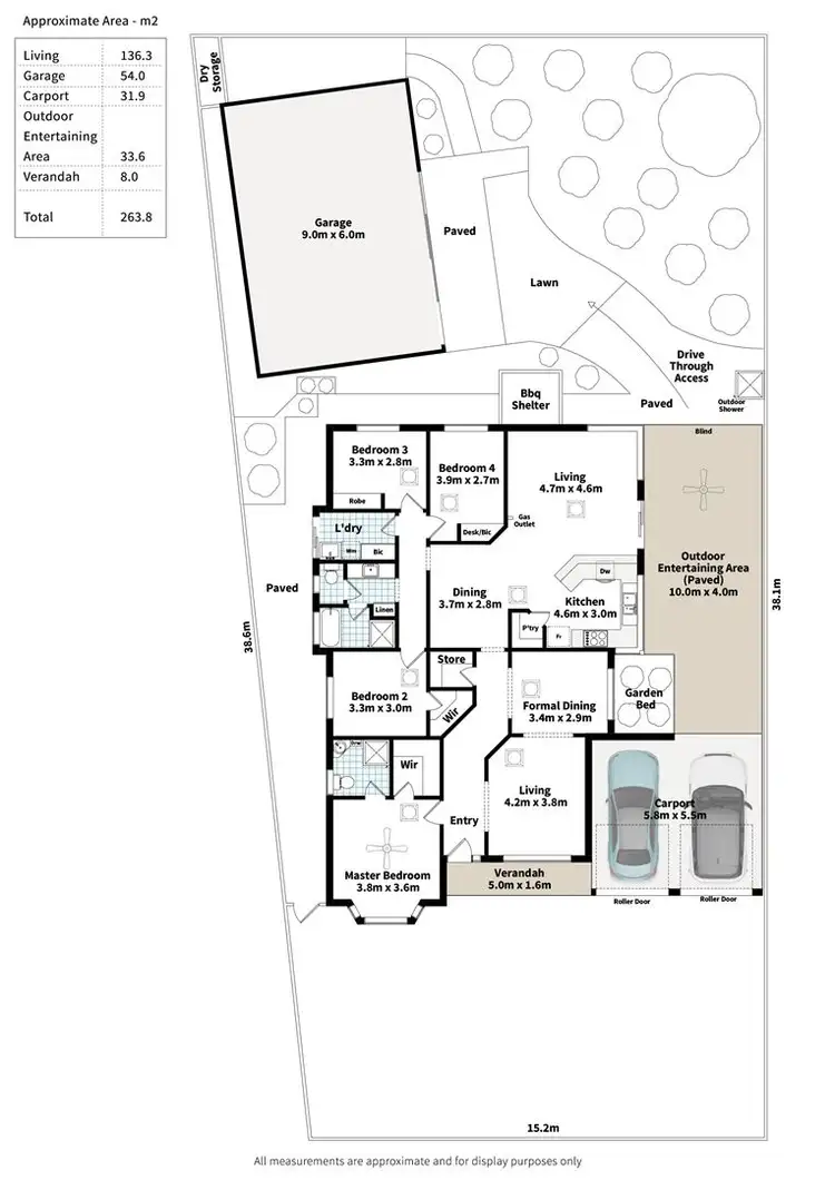 Floorplan of Homely house listing, 33 Caffrey Crescent, Port Willunga SA 5173