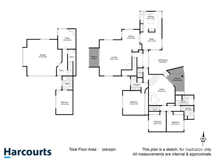 Floorplan of Homely house listing, 11 Eyrie Close, Howrah TAS 7018