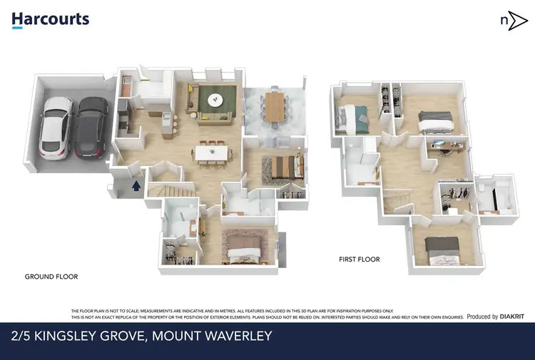 Floorplan of Homely townhouse listing, 2/5 Kingsley Grove, Mount Waverley VIC 3149