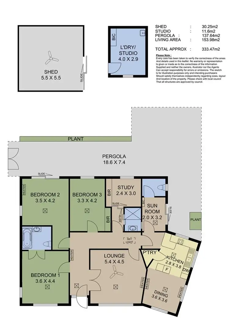 Floorplan of Homely house listing, 6 Netley Road, Mount Barker SA 5251