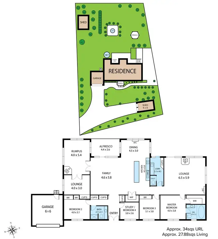 Floorplan of Homely house listing, 8 Bosanko Road, Drouin VIC 3818